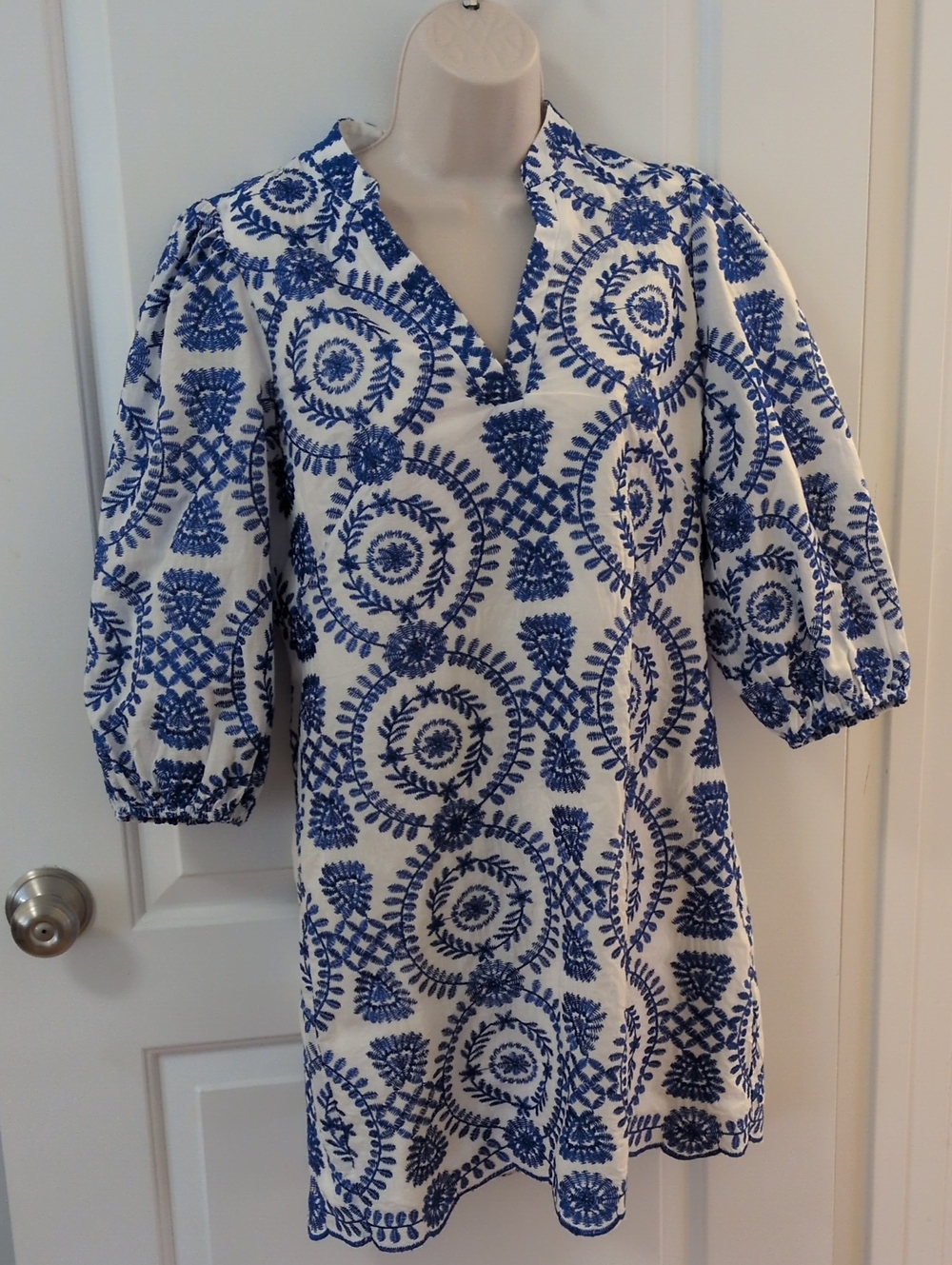 Jessica Howard Embroidered Dress